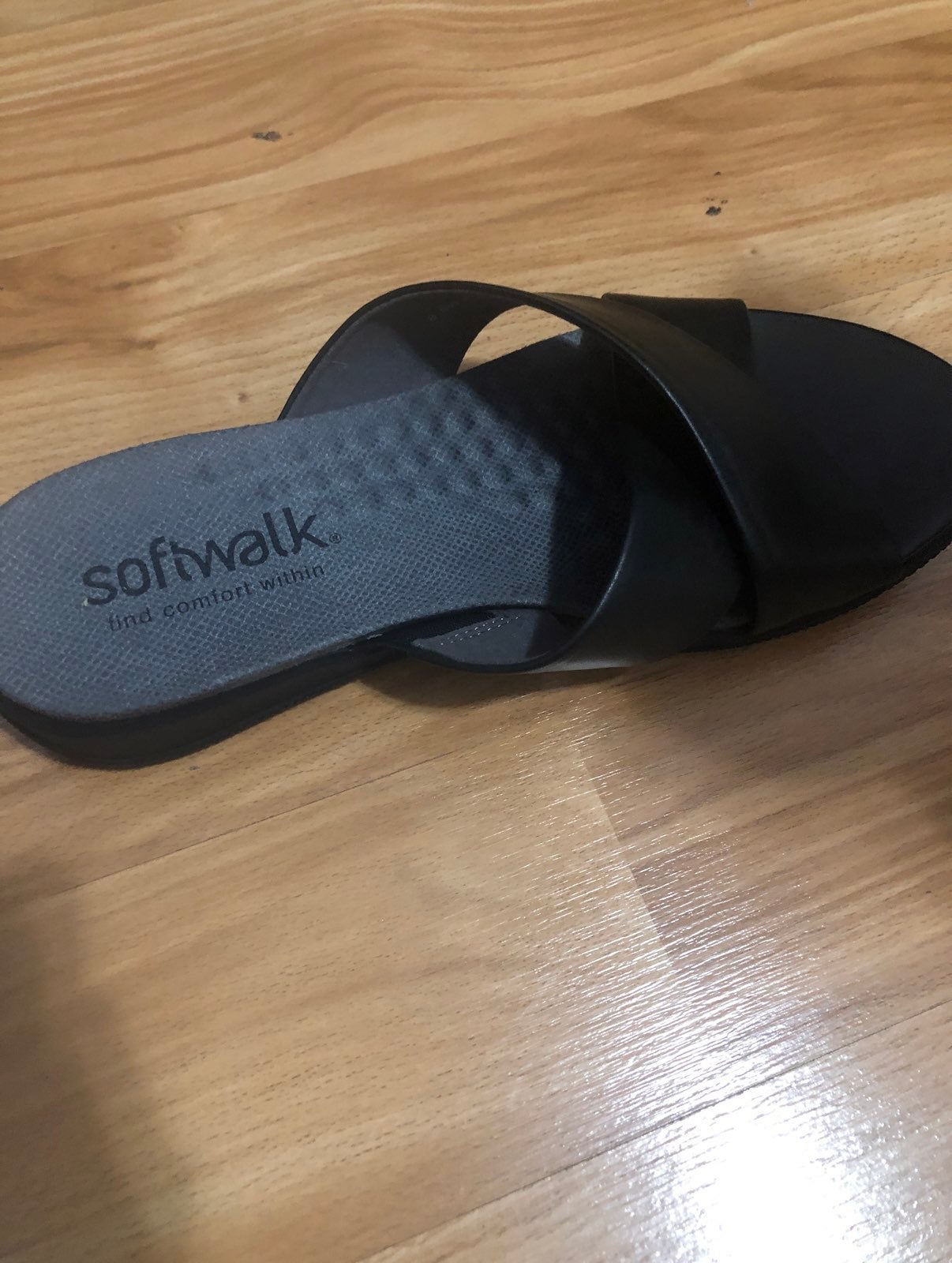 NEW SOFTWALK WOMEN'S BLACK AGOURA SANDAL FREE SHIPPING-NWOB GREAT NEW SHOES! NEW SOFTWALK WOMEN'S BLACK AGOURA SANDAL FREE SHIPPING-NWOB GREAT NEW SHOES!